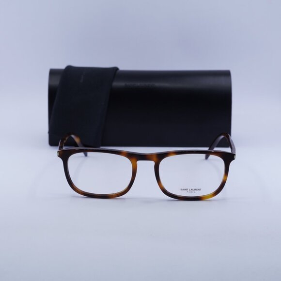 Final Price! Saint Laurent SL670 002 Havana Eyeglasses 54mm - Picture 4 of 11